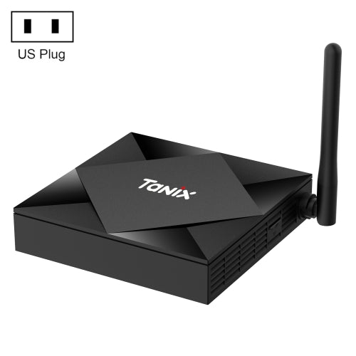 TANIX TX6s 4K Smart TV BOX Android 10 Media Player wtih Remote Control, Quad Core Allwinner H616, without Bluetooth Function, RAM: 2GB, ROM: 8GB, 2.4GHz WiFi, US Plug