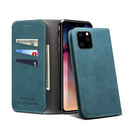 PU + TPU Horizontal Flip Leather Case with Holder & Card Slots & Wallet for iPhone 11(Green)