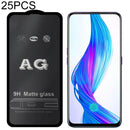 25 PCS AG Matte Frosted Full Cover Tempered Glass For OPPO K3