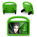 Shockproof EVA Bumper Case with Handle & Holder for Galaxy Tab A 8 (2019) P200 / P205(Green)
