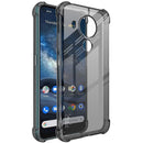 For Nokia 7.3 IMAK All-inclusive Shockproof Airbag TPU Case(Transparent Black)