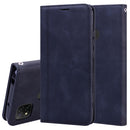 For Xiaomi Redmi 9C Frosted Business Magnetic Horizontal Flip PU Leather Case with Holder & Card Slot & Lanyard(Black)