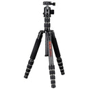 BEXIN BX285C K36 Portable Carbon Fiber Tripod for Dslr Digital DV Camcorder