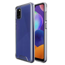 For Samsung Galaxy A31 Scratchproof TPU + Acrylic Space Protective Case(Transparent)