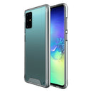 For Samsung Galaxy S20+ Scratchproof TPU + Acrylic Space Protective Case(Transparent)
