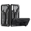 For Huawei Y8p & Enjoy 10s Shockproof TPU + PC Protective Case with Holder(Black)