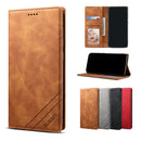 For Samsung Galaxy A51 GUSSIM GS-001 Business Style Horizontal Flip Skin Feel PU Leather Case with Holder & Card Slots & Wallet & Photo Frame(Brown)