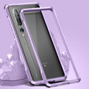 For Xiaomi Mi 10 Pro 5G Shockproof Ultra-thin Metal Protective Frame(Purple)
