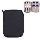 Portable Travel Watchband Strap Storage Bag Protective Box, Style:Single Layer M(Black)