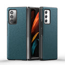 For Samsung Galaxy Z Fold2 5G Litchi Texture TPU Protective Case(Green)