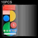 For Google Pixel 5 10 PCS 0.26mm 9H 2.5D Tempered Glass Film