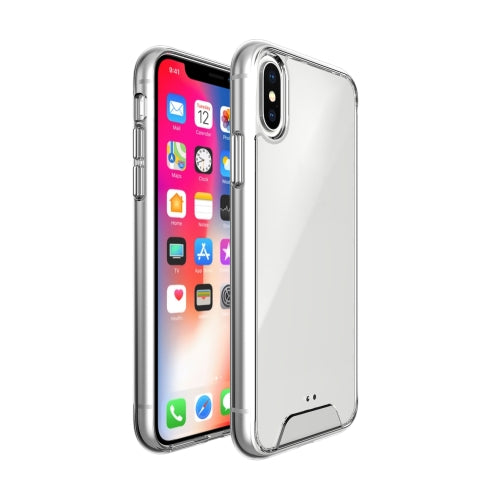 Scratchproof TPU + Acrylic Space Case Protective Case For iPhone XS Max(Transparent)