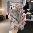Shockproof IMD Camouflage TPU Protective Case For iPhone 11(Fallen Leaves)