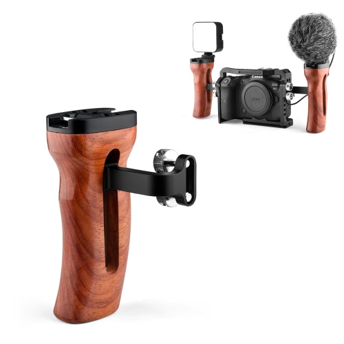 YELANGU A72 Universal Camera Wooden Handle