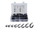 46 PCS Car Rubber Cushion Pipe Clamps 304 Stainless Steel Clamps