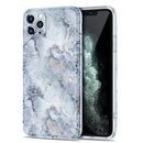 TPU Glossy Marble Pattern IMD Protective Case For iPhone 11 Pro(Earthy Grey)
