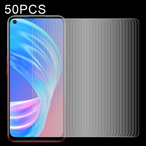 For OPPO A53 5G 50 PCS 0.26mm 9H 2.5D Tempered Glass Film