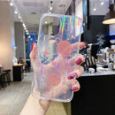 IMD Aurora Starry Sky Pattern Shockproof TPU Protective Case For iPhone 12 / 12 Pro(B8)