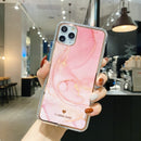 IMD Watercolor Rendering Pattern Shockproof TPU Protective Case For iPhone 12 mini(C4)