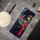 For OnePlus Nord N100 Shockproof Painted Transparent TPU Protective Case(Tree Cat)