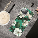 For Huawei Nova 8 SE Shockproof Painted Transparent TPU Protective Case(Sasanqua)