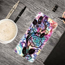 For Samsung Galaxy A01 Core Shockproof Painted Transparent TPU Protective Case(Starry Rose)