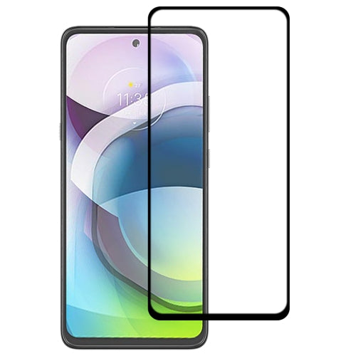 For Motorola Moto G 5G Full Glue Full Screen Tempered Glass Film