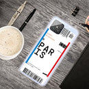 For Huawei Nove 8 SE Boarding Pass Series TPU Phone Protective Case(Paris)