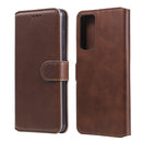 For Huawei Honor Play4 / Maimang 9 Classic Calf Texture PU + TPU Horizontal Flip Leather Case, with Holder & Card Slots & Wallet(Brown)