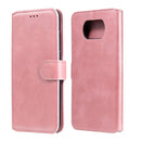 For Xiaomi Poco X3 NFC Classic Calf Texture PU + TPU Horizontal Flip Leather Case, with Holder & Card Slots & Wallet(Rose Gold)