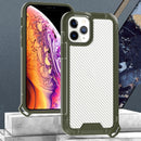 Gold-Shield Series Shockproof PC + TPU Case For iPhone 12 Pro Max(Green)
