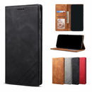 For Samsung Galaxy A11 GUSSIM GS-001 Business Style Horizontal Flip Skin Feel PU Leather Case with Holder & Card Slots & Wallet & Photo Frame(Black)