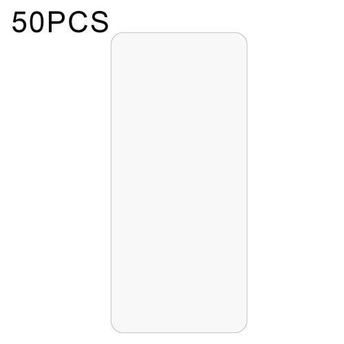For Doogee N30 50 PCS 0.26mm 9H 2.5D Tempered Glass Film