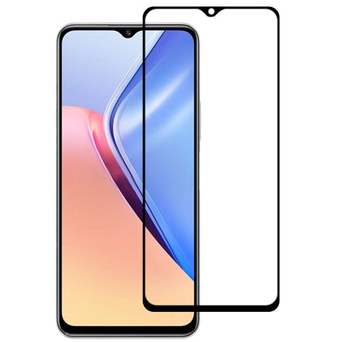 For vivo iQOO U3 Full Glue Full Screen Tempered Glass Film