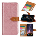 European Floral Embossed Copper Buckle Horizontal Flip PU Leather Case with Holder & Card Slots & Wallet & Photo Frame For iPhone 12 Pro Max(Pink)