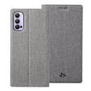 For OPPO Reno4 Pro 5G ViLi DMX Series Shockproof TPU + PU Leather Magnetic Attraction Horizontal Flip Case with Card Slot & Holder(Grey)