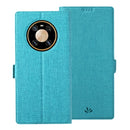 For Huawei Mate 40 Pro ViLi K Series Shockproof TPU + PU Leather Magnetic Buckle Horizontal Flip Case with Card Slots & Wallet & Holder(Blue)