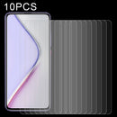 For Xiaomi Redmi K40 10 PCS 0.26mm 9H 2.5D Tempered Glass Film