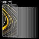 For Xiaomi Poco M3 10 PCS 0.26mm 9H 2.5D Tempered Glass Film