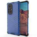 For Huawei nova 8 Pro 5G Shockproof Honeycomb PC + TPU Protective Case(Blue)