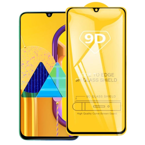 For Samsung Galaxy M30s 9D Full Glue Full Screen Tempered Glass Film