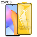 For Huawei Honor 10X Lite 25 PCS 9D Full Glue Full Screen Tempered Glass Film