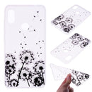 For Xiaomi Redmi Note 6 Coloured Drawing Pattern Highly Transparent TPU Protective Case(Dandelion)