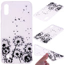 For Galaxy A10 Coloured Drawing Pattern Highly Transparent TPU Protective Case(Dandelion)