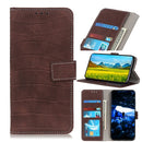 For OnePlus 9 Pro Crocodile Texture Horizontal Flip Leather Case with Holder & Card Slots & Wallet(Brown)