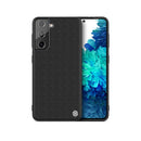 For Samsung Galaxy S21 5G NILLKIN 3D Textured Nylon Fiber TPU Case(Black)