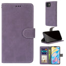 Retro Frosted Horizontal Flip PU Leather Case with Holder & Card Slots & Wallet & Photo Frame For iPhone 12 mini(Purple)