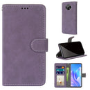 For Huawei Enjoy 20 Plus Retro Frosted Horizontal Flip PU Leather Case with Holder & Card Slots & Wallet & Photo Frame(Purple)