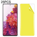 For Samsung Galaxy S20 FE 5G 25 PCS Soft TPU Full Coverage Front Screen Protector