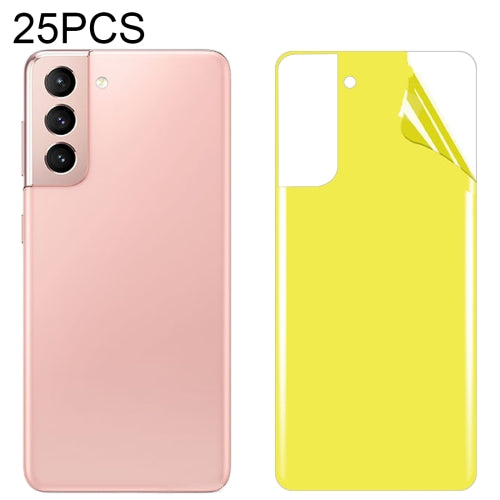 For Samsung Galaxy S21 5G 25 PCS Soft TPU Full Coverage Rear Screen Protector